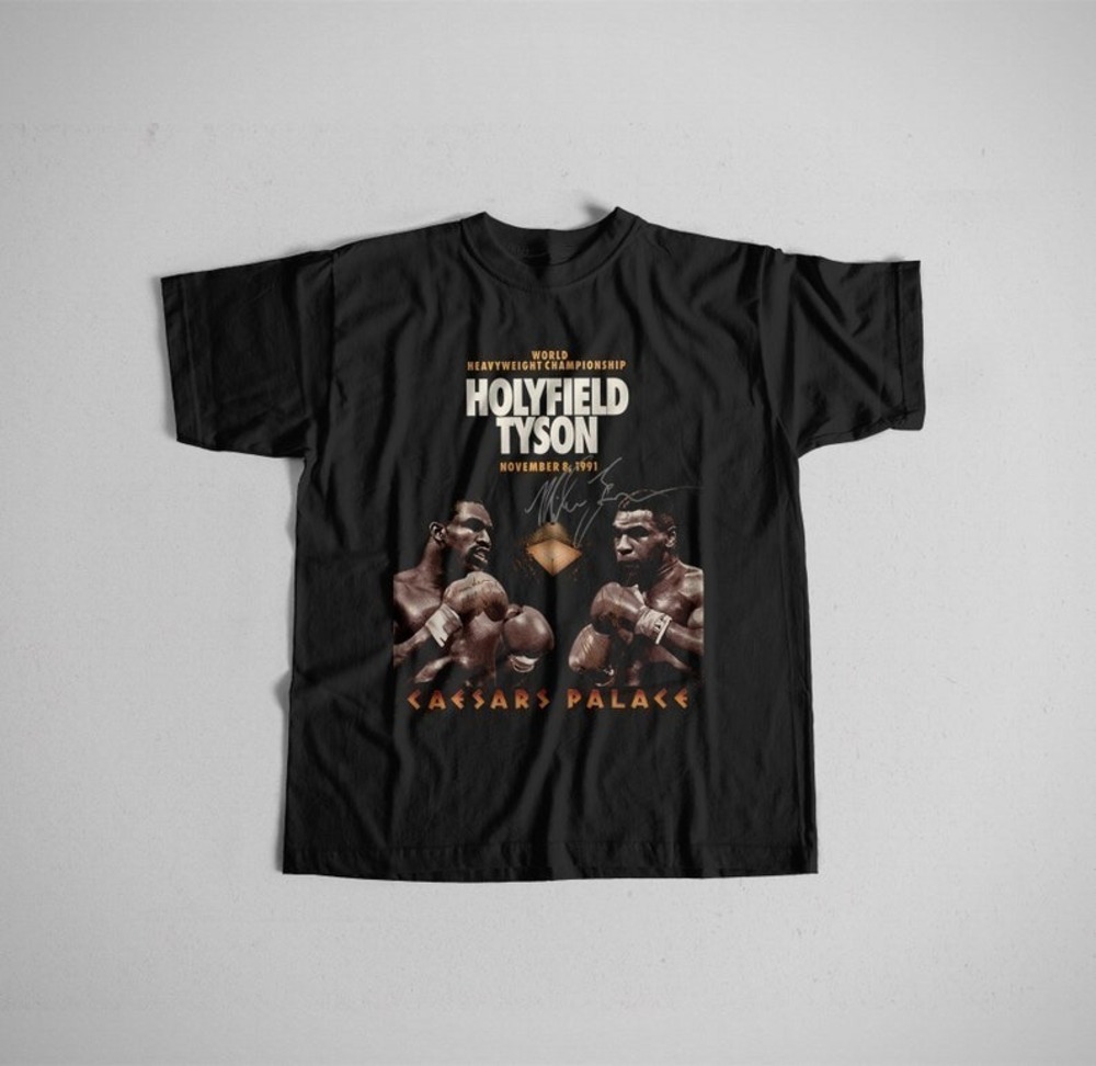 Tyson Vs Holyfield 90s Retro Style Shirt